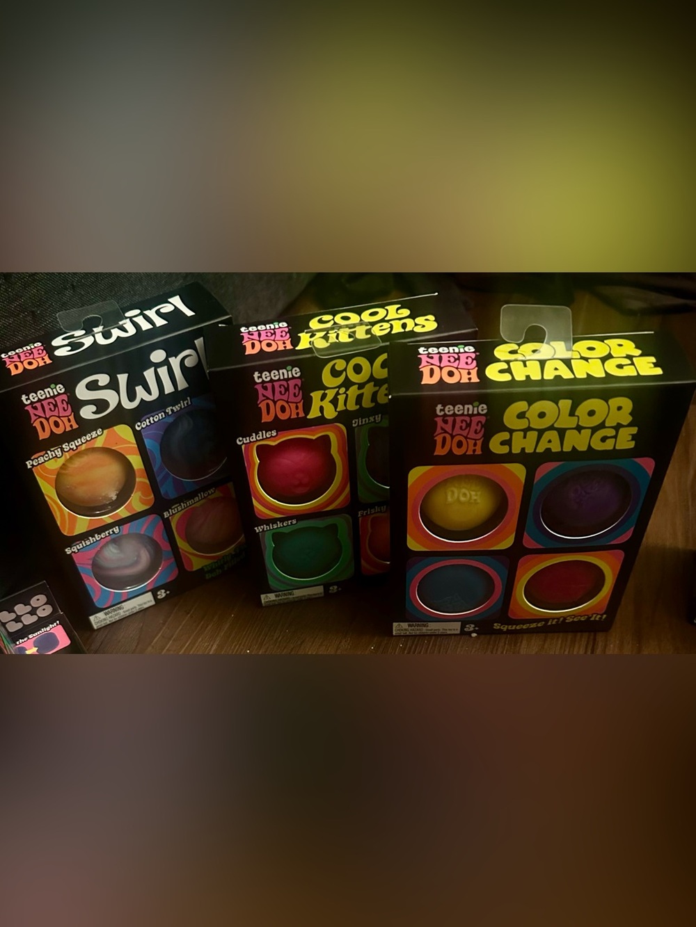 Teenie NeeDoh 4-pack bundle